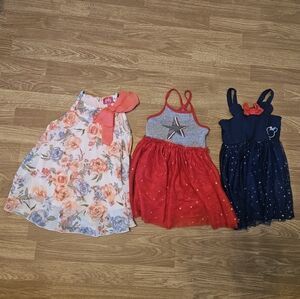 Bundle Of 3 Girl's 3T Dresses!